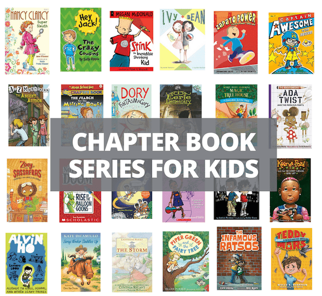 100+ Chapter Book Series for Kids {Kindergarten/1st Grade}