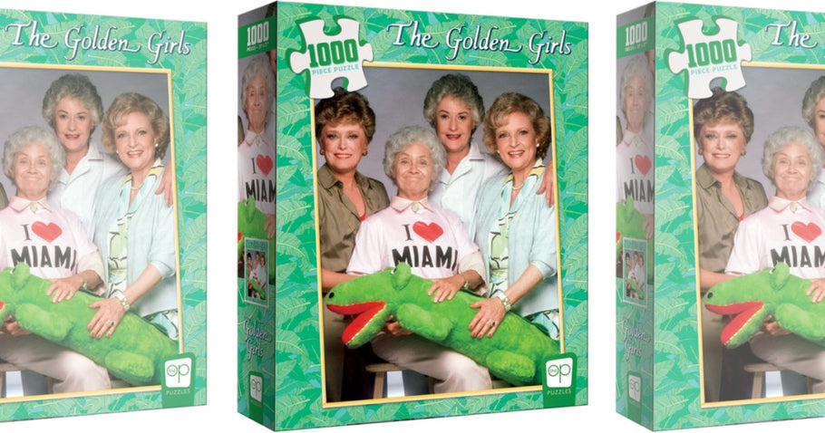 The Golden Girls 1000-Piece Jigsaw Puzzle Just $8 on Amazon (Regularly $18)