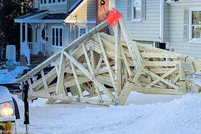 Taking Shape - The Top Floor and the Roof Get Built!