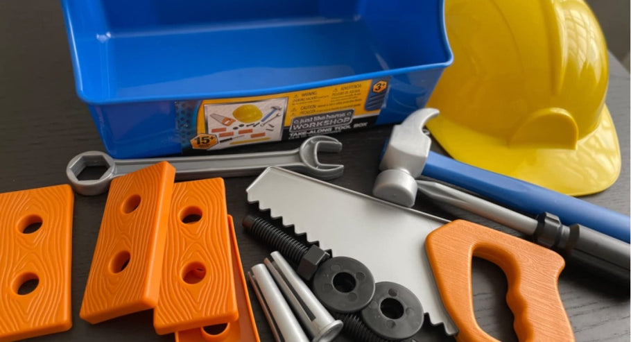 Just Like Home Kids Toys | 16-Piece Tool Box Just $4.98 on Amazon (Reg. $11) + More