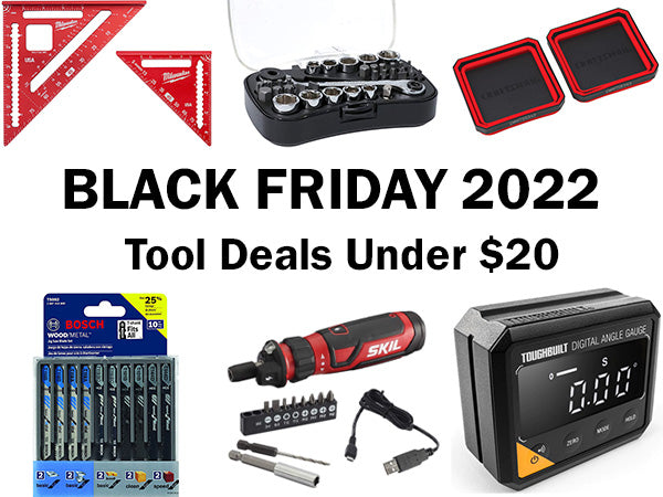 10 HOT Black Friday Tool Deals for under $20