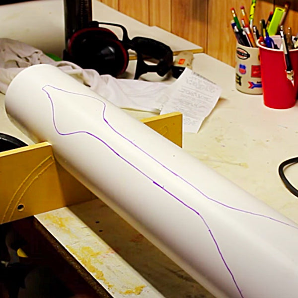 How To Make A Garden Egret With PVC Pipe