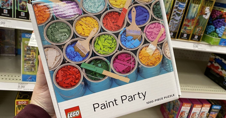LEGO Paint Party 1,000-Piece Puzzle Just $5.92 on Amazon (Regularly $18)
