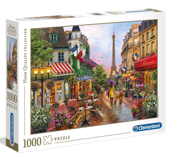 Clementoni Puzzle Flowers in Paris, 1000 Piece