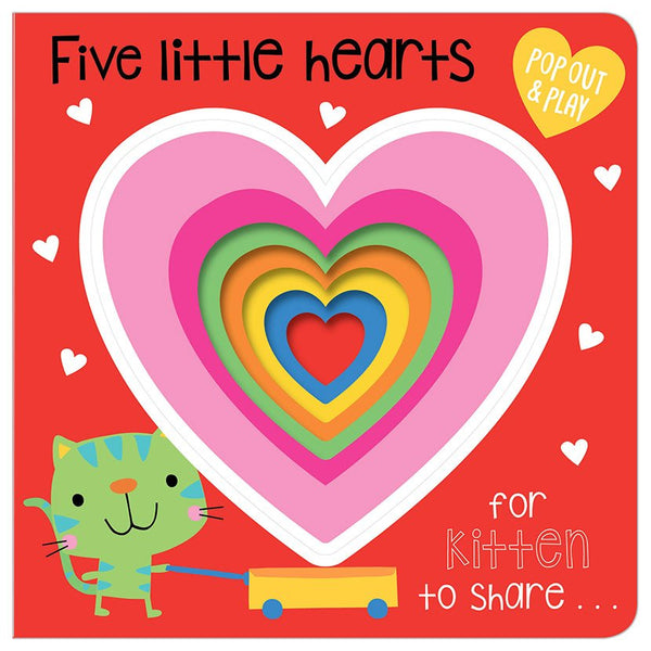 Five Little Hearts Pop Out & Play