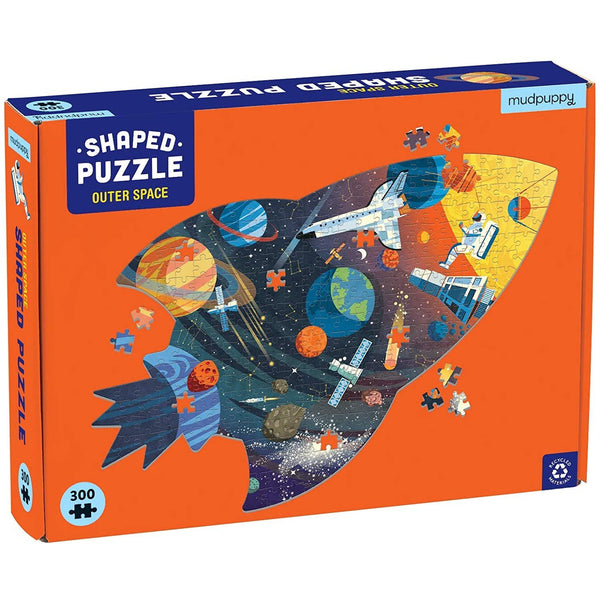 Outer Space 300 Piece Shaped Scene Puzzle
