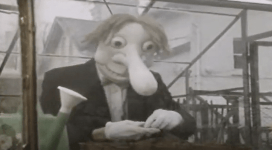 Mr. Noseybonk was the children’s televison character from your nightmares