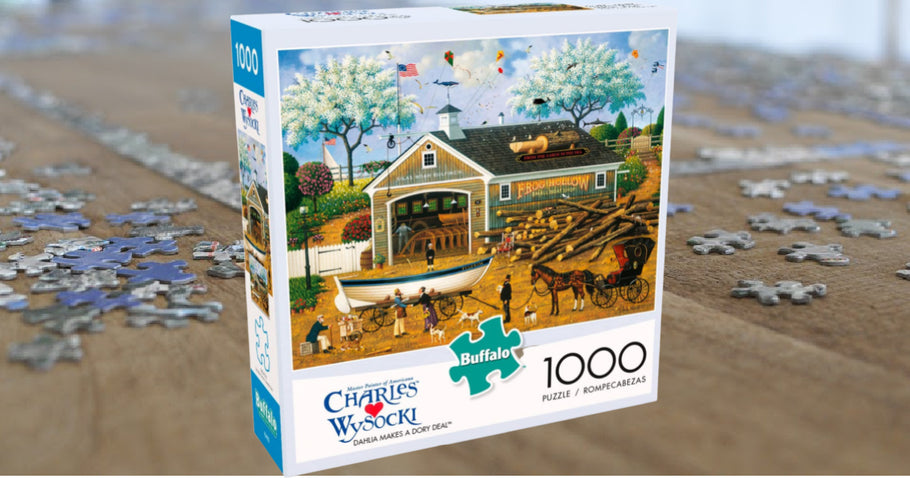 Buffalo Games 1,000-Piece Jigsaw Puzzles from $7.99 + Free Shipping for Amazon Prime Members