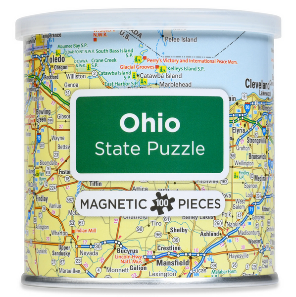 Ohio Magnetic Puzzle