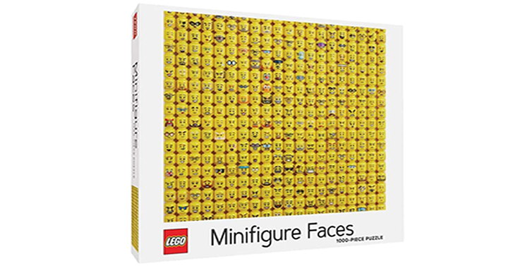 LEGO Minifigure Faces 1000 Piece Jigsaw Puzzle – Just $9.99!