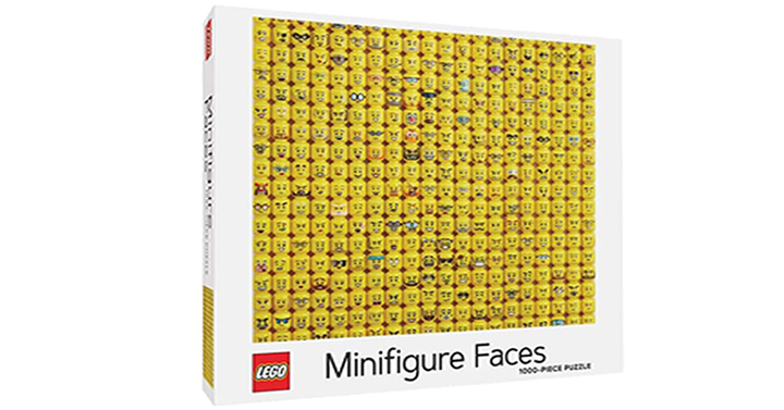 LEGO Minifigure Faces 1000 Piece Jigsaw Puzzle – Just $8.49!