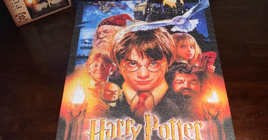 Harry Potter Jigsaw Puzzles from $7.49 on Amazon or Target.com