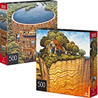2-Pack Spin Master 500-Pieces Jigsaw Puzzles only $5.46