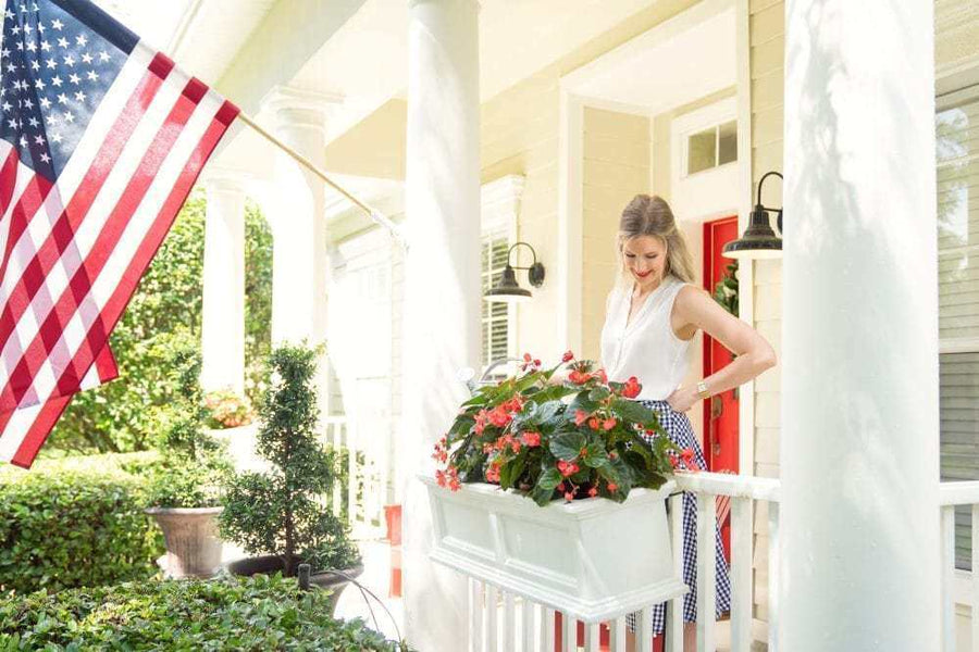 Breathtaking Porch Flower Boxes