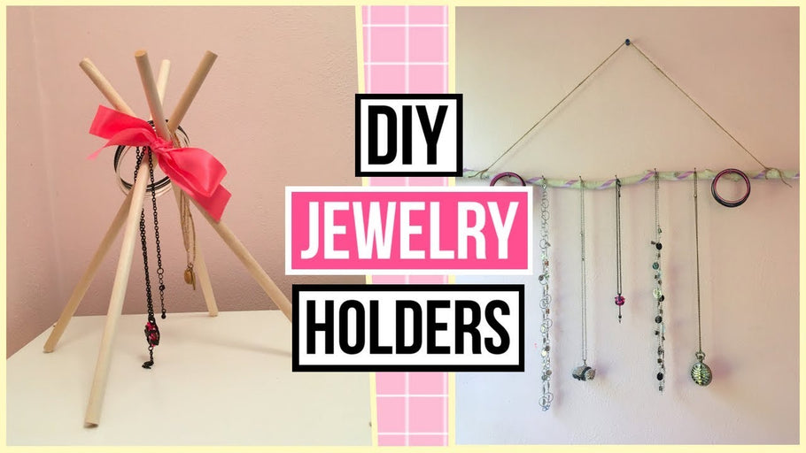 2 Easy & Cheap DIY Jewelry Organizers by Pumpkin Emily (2 years ago)