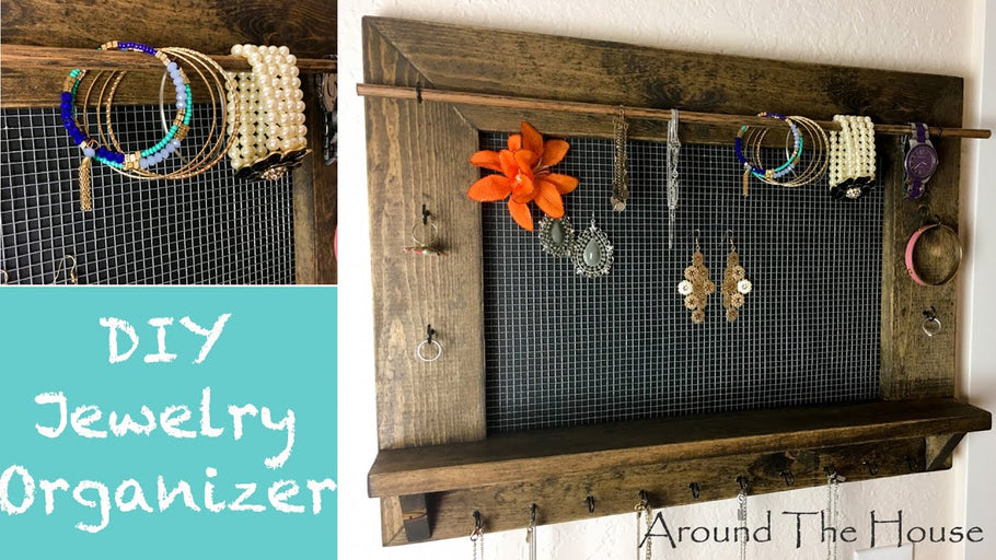 DIY Jewelry Organizer by Around the House (3 years ago)