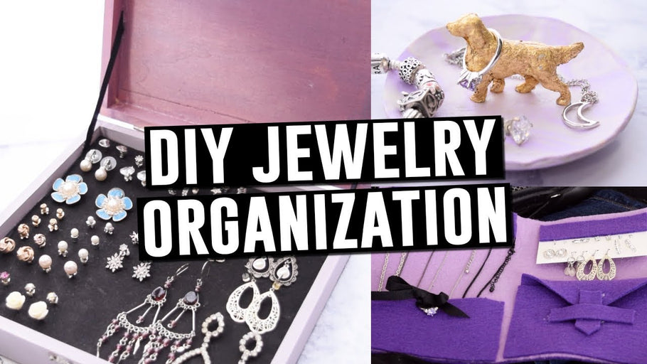 EASY DIY JEWELRY ORGANIZERS || Actually Alli by Actually Alli DIY (2 years ago)