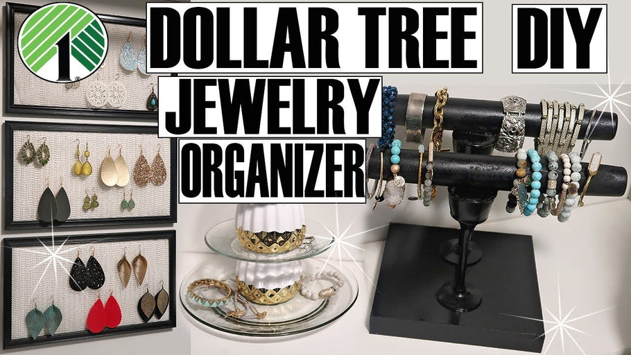 DOLLAR TREE JEWELRY ORGANIZER DIY by Liz Fenwick DIY (2 years ago)