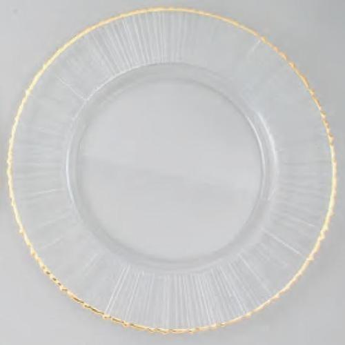 Beautiful Clear Charger Plates