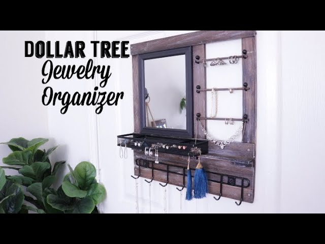 Dollar Tree DIY Wood Jewelry Organizer by Jay Munee DIY (1 year ago)