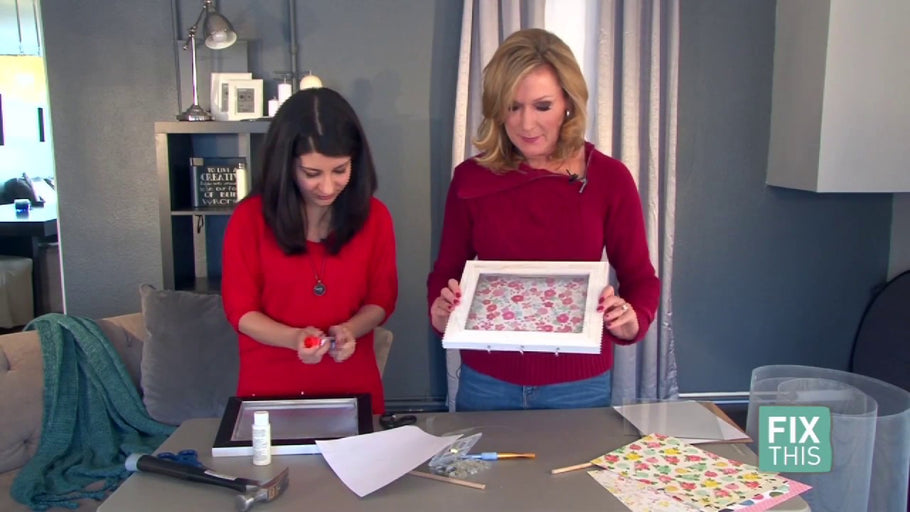 Picture frame jewelry organizer by Melanie Towler (4 years ago)
