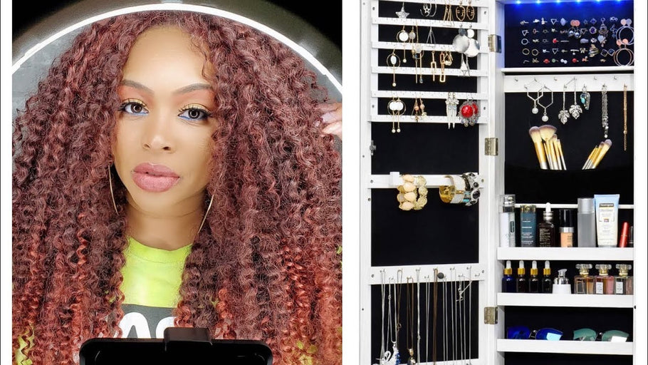 TWING Jewelry Armoire Jewelry Organizer Review by Kimora Fox (1 year ago)