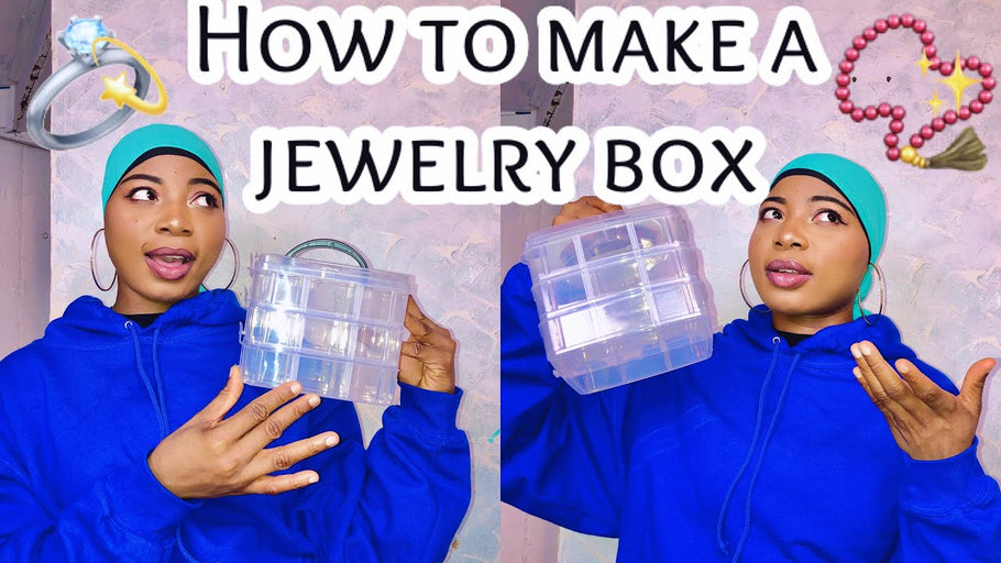 DIY JEWELRY STORAGE BOX AND ORGANIZER by Nafeesah (1 year ago)