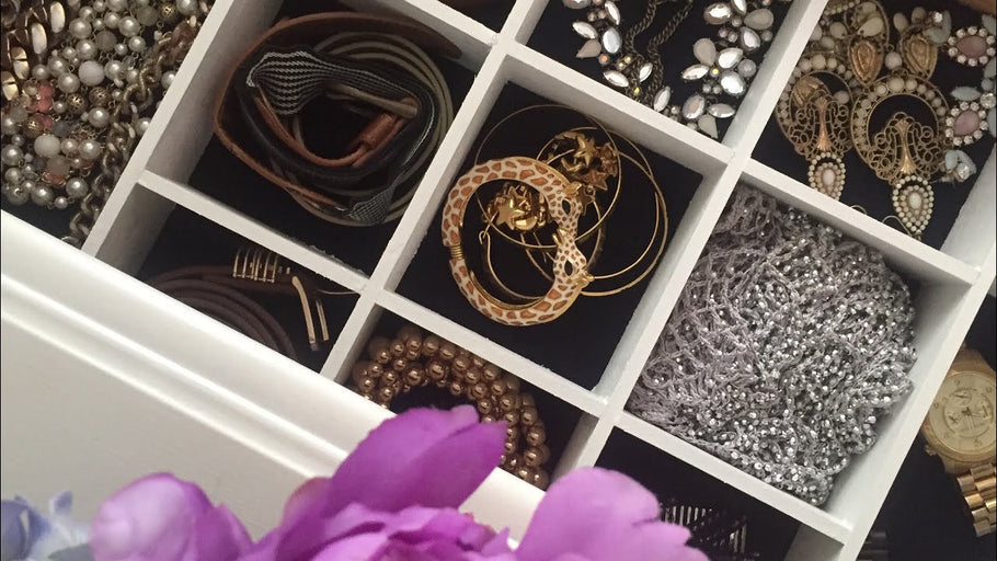 DIY Customized Jewelry Drawer Organizer | Declutter Organize Your Accessories | Nia Nicole by Nia Nicole (3 years ago)