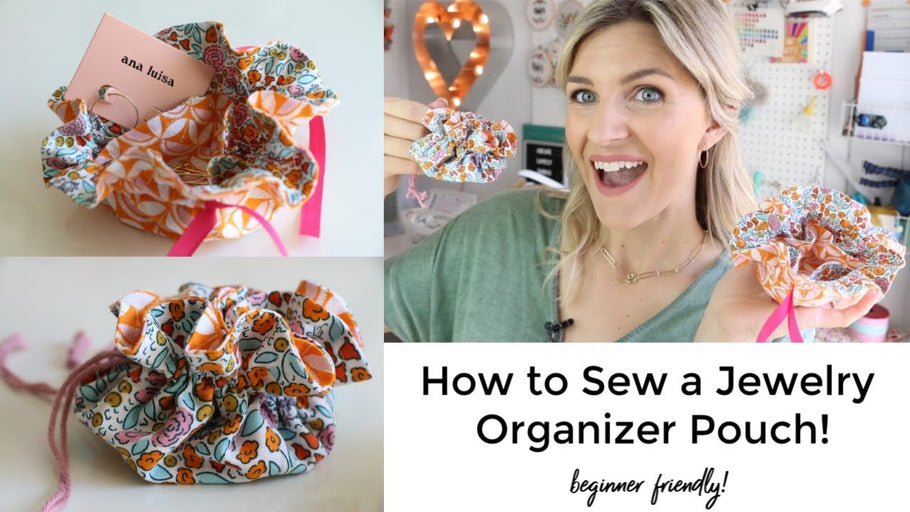 How to Make a Jewelry Organizer Pouch by Melanie Ham (1 year ago)