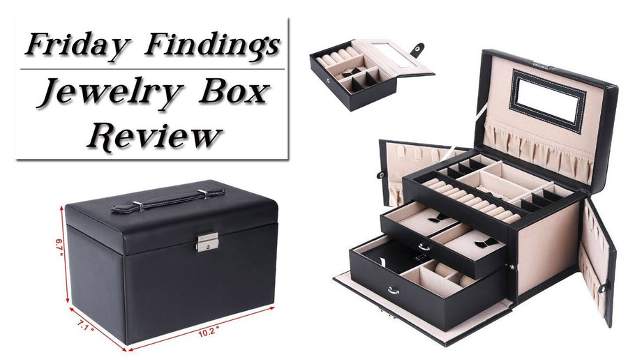 Jewelry Box-Organizer-Travel Case-Lockable-Friday Findings Product Review by Keepsake Crafts by Sandy Huntress (3 years ago)