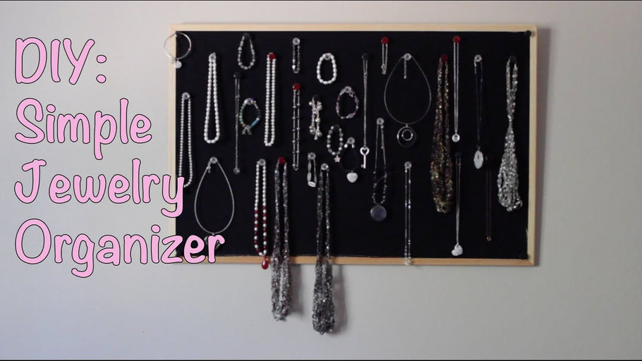 DIY: Simple Jewelry Organizer and Display by Anya Marie (5 years ago)