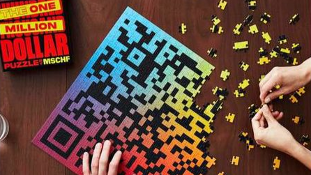 You could win $1 million just by completing this QR code puzzle