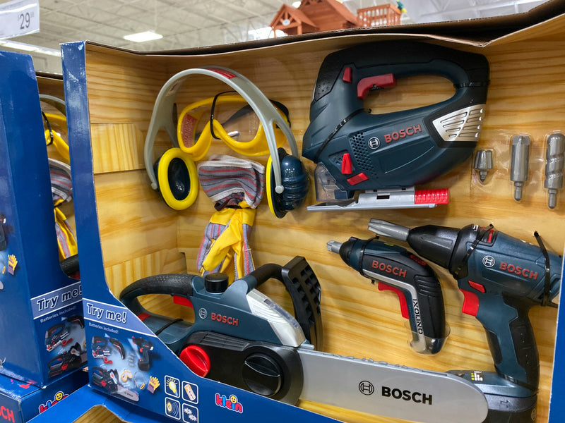 Bosch Power Tool Toy Set Just $29.91 on SamsClub.com | Includes Batteries!