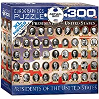 EuroGraphics 300-Pieces US Presidents Jigsaw Puzzle only $9.99