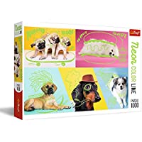 Trefl 1000 Piece Jigsaw Puzzle, Far Out Dogs only $8.08