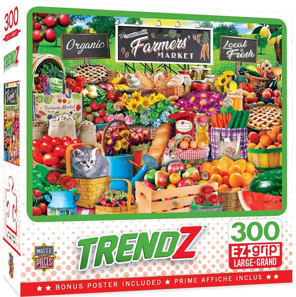 Trendz – Farmers Market 300pc EzGrip Puzzle $7.79