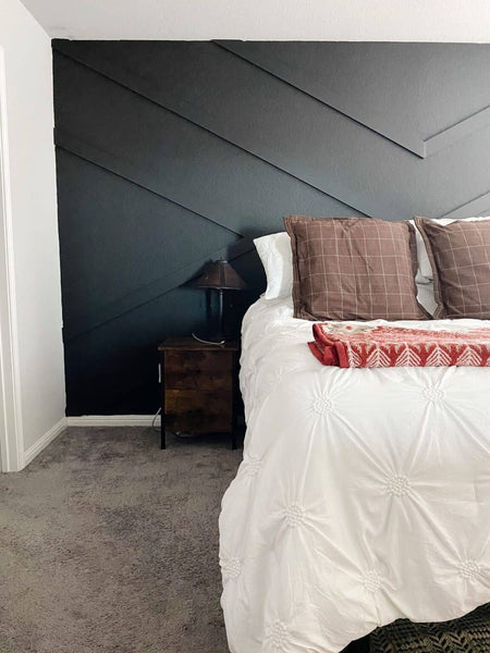 DIY Geometric Accent Wall
