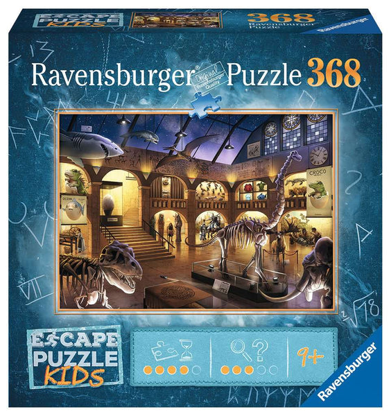 Ravensburger Puzzle Escape Kids 368 Pieces, Museum Mysteries