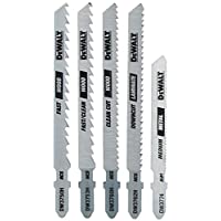5-Piece DeWALT T-Shank Jigsaw Blades Set only $5.51