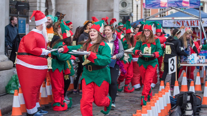 The Great Christmas Pudding Race Returns To Covent Garden This Christmas