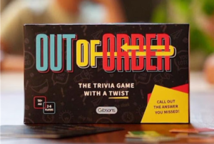 Gibsons teams with board gaming experts to launch first party game, Out of Order