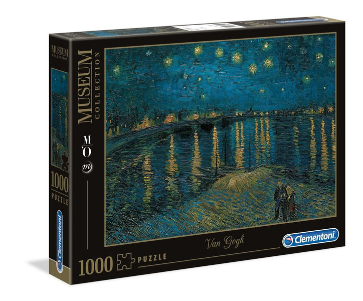 Clementoni Puzzle Starry Night Over the Rhone, 1000 Piece