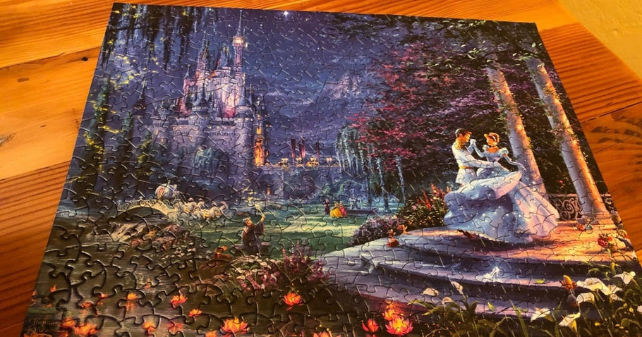 4 Thomas Kinkade Disney 500-Piece Jigsaw Puzzles Just $10.45 Shipped on Woot.com