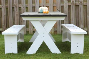 How To Build a Picnic Table: 8 Steps to Building a Farmhouse Table