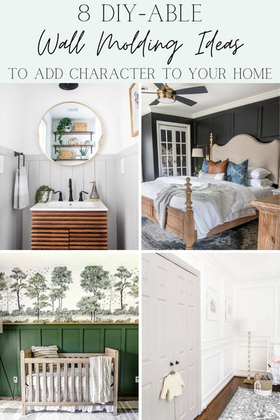 8 DIY-able Wall Molding Ideas to Add Character to Your Home