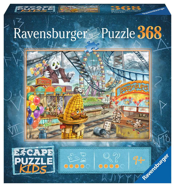 Ravensburger Puzzle Escape Kids 368 Pieces, Amusement Park