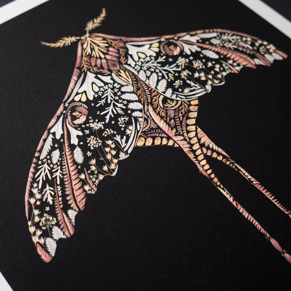 Incredible Painting Made of Pressed Dried Botanic by Artist Helen Ahpornsiri