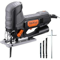 Tacklife 5.0 Amp Barrel-Grip Jigsaw with 3 Blades & Aluminum Base only $17.49