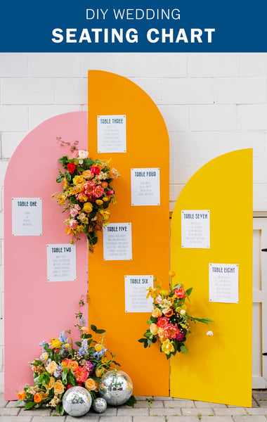 DIY Wedding Seating Chart