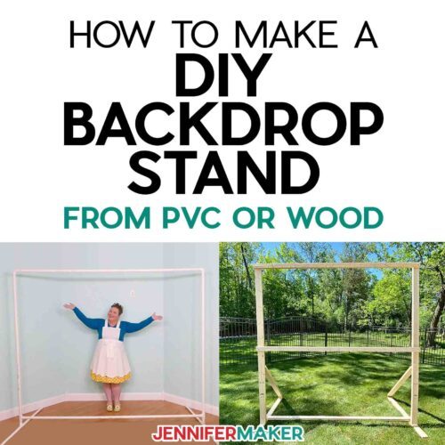 DIY Backdrop Stand for Photography, Weddings, and Paper Flower Walls